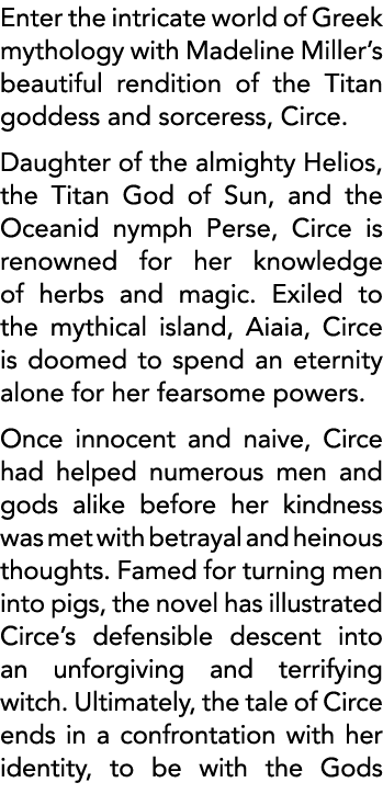 Enter the intricate world of Greek mythology with Madeline Miller s beautiful rendition of the Titan goddess and sorc   