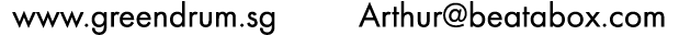 www greendrum sg     Arthur beatabox com