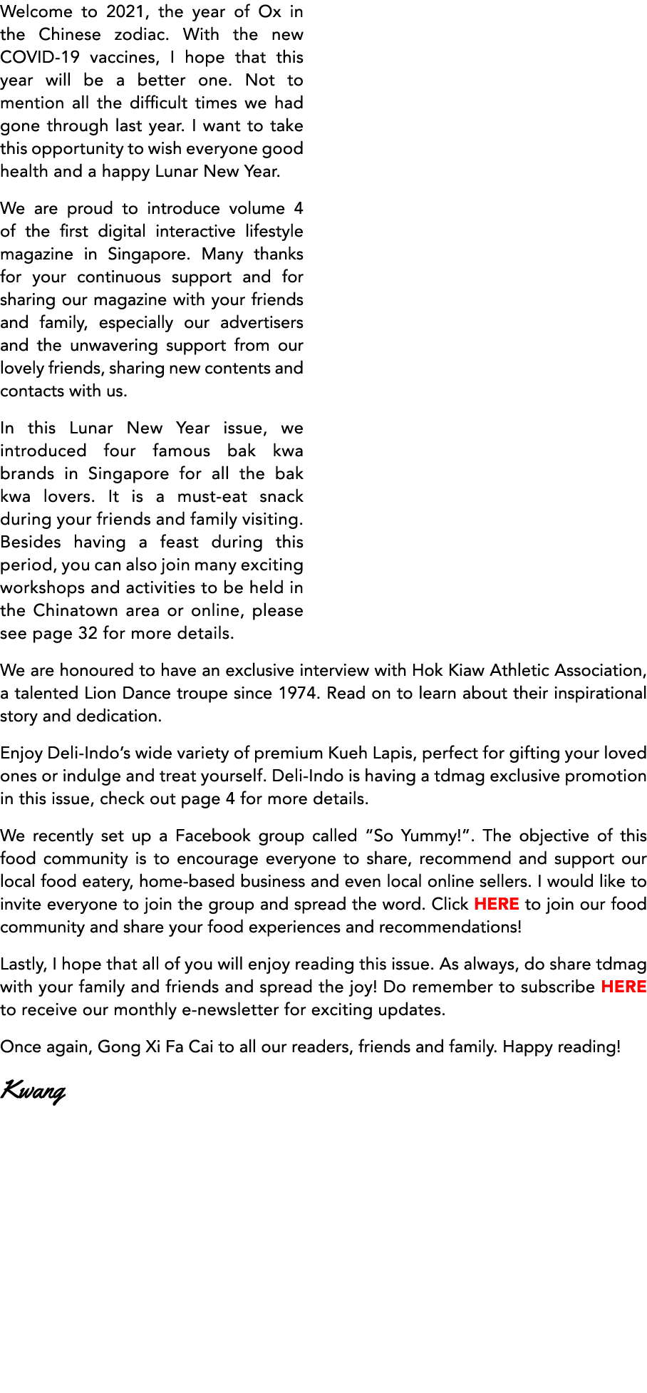 Welcome to 2021, the year of Ox in the Chinese zodiac  With the new COVID-19 vaccines, I hope that this year will be    